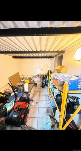 a view of an outdoor space with a balcony