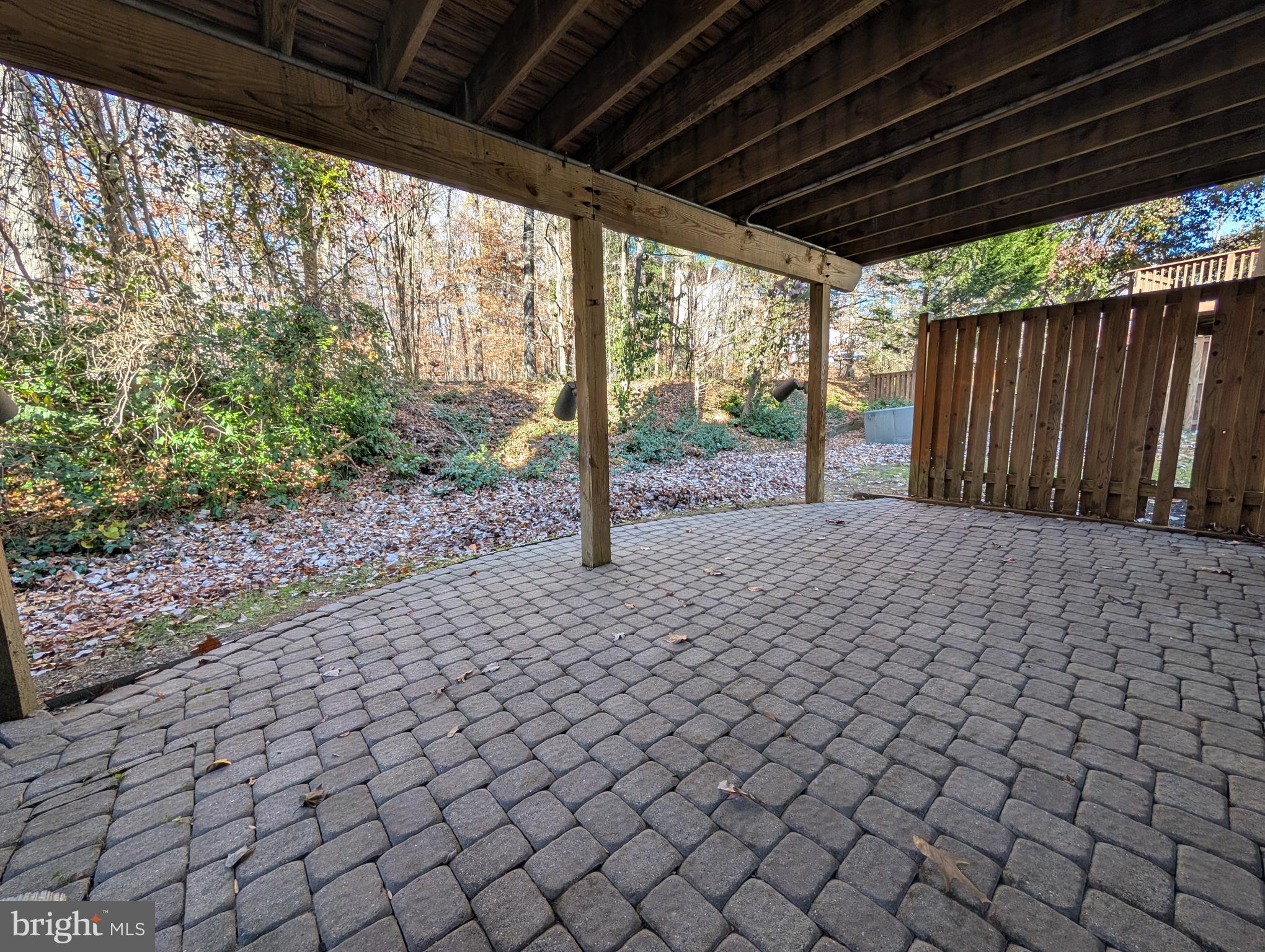 8108 Squirrel Run Road Springfield, VA 22152 - Photo 16 of 16 a backyard of a house with lots of green space