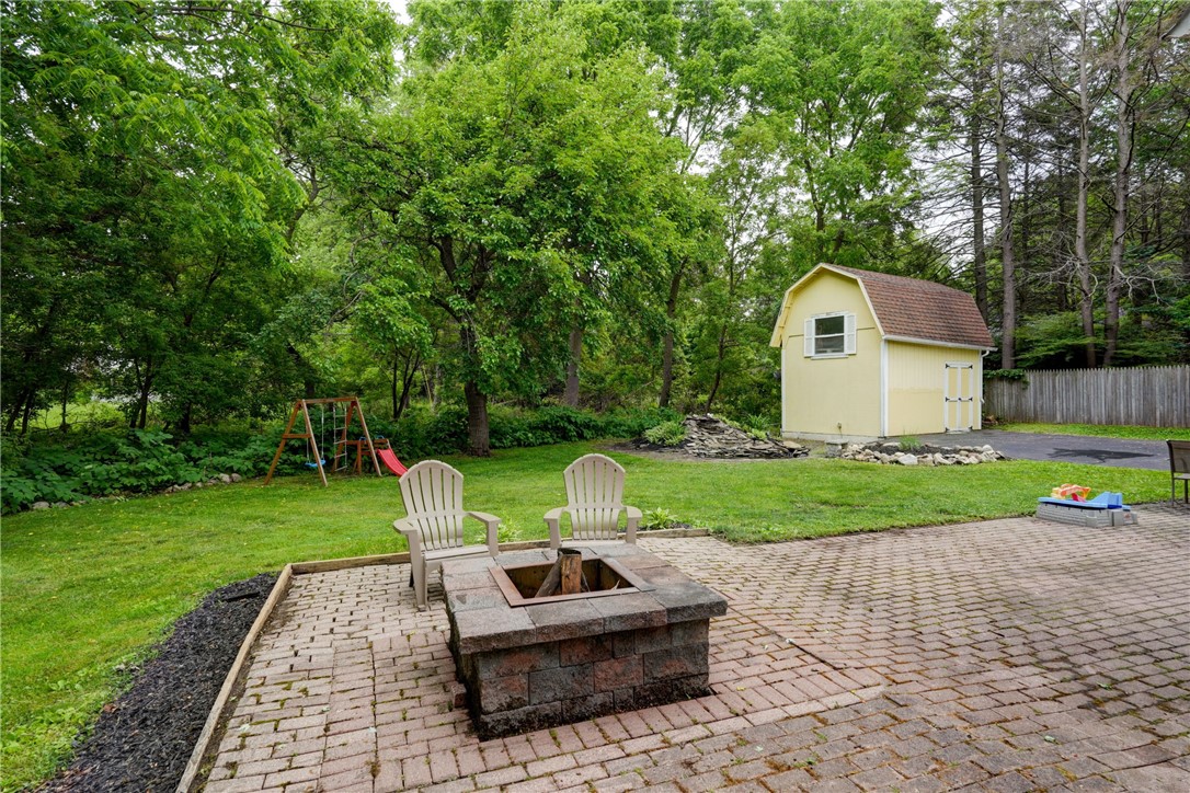 1990 Penfield Road Penfield, NY 14526 - Photo 41 of 44 designated fire pit!