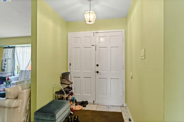 a view of a livingroom with storage & utility