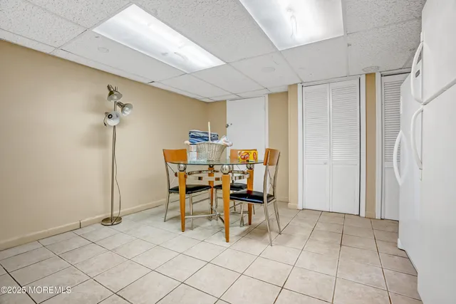 a view of a room with furniture