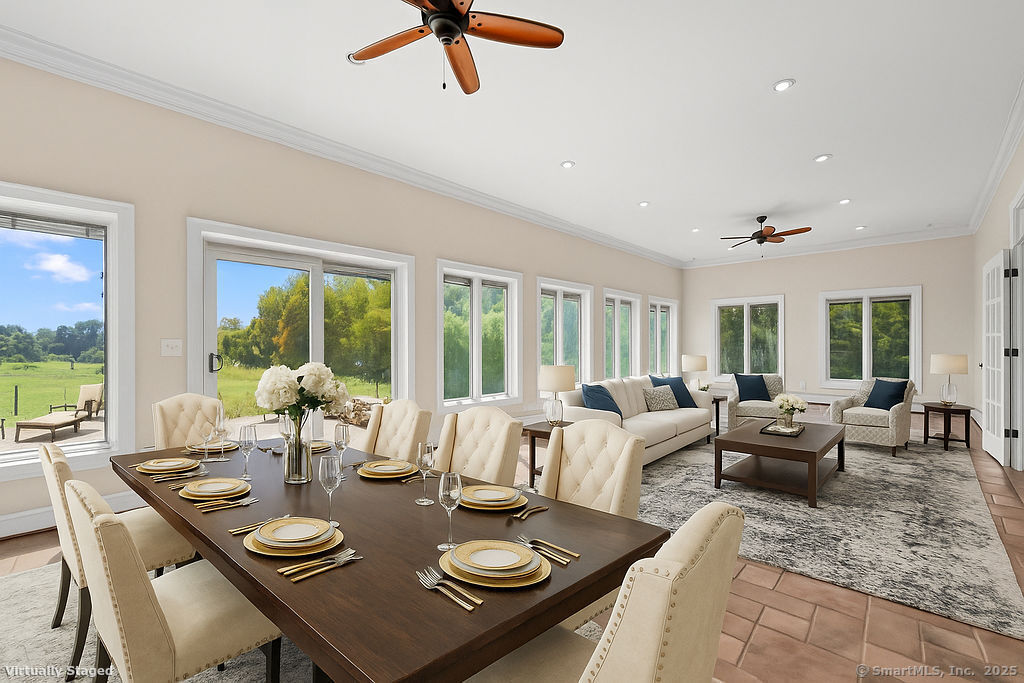 105 School Road Bolton, CT 06043 - Photo 3 of 39 a living room with furniture and a large window