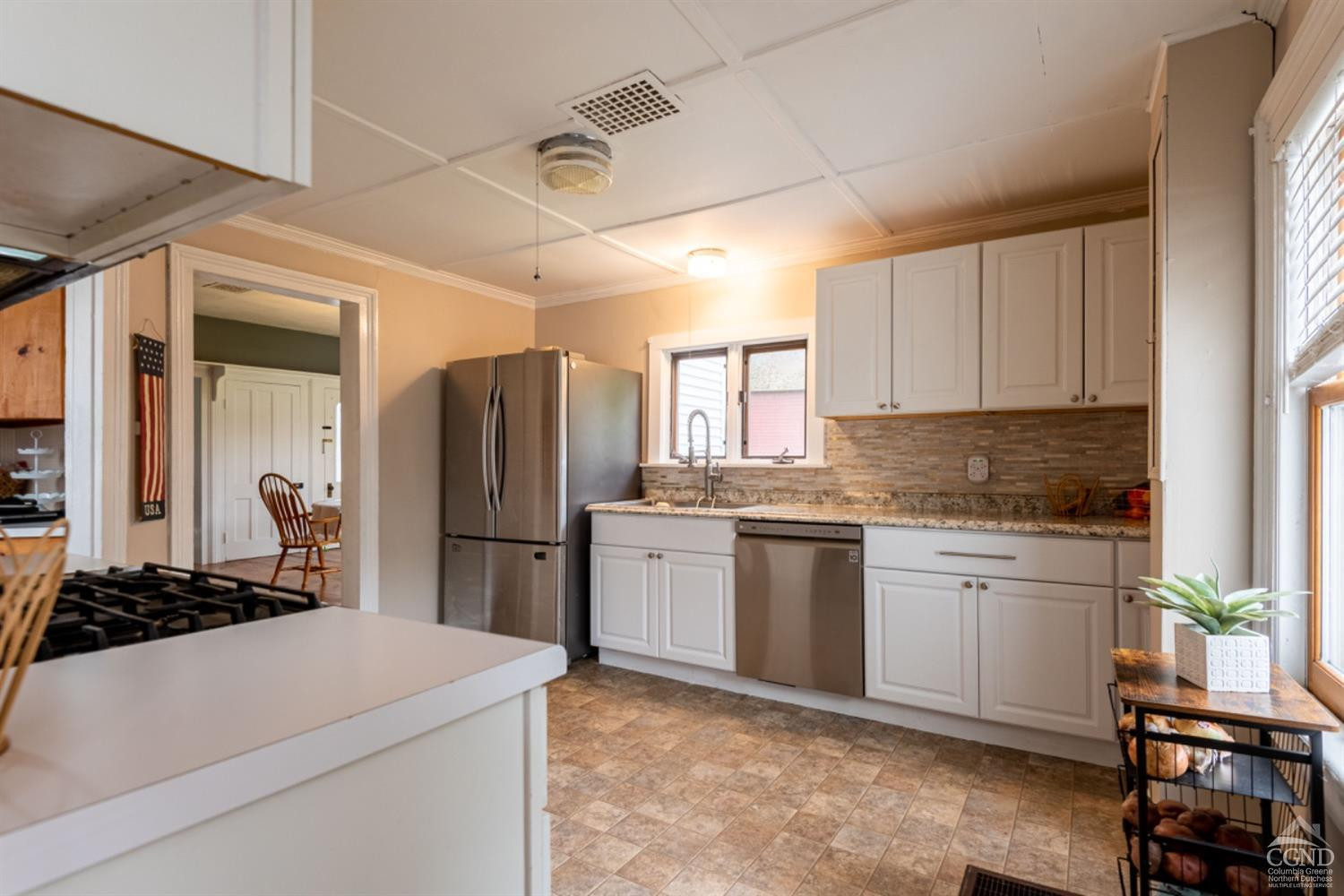 5 Garage Place Road Ghent, NY 12075 - Photo 16 of 41 a kitchen with a sink stove and refrigerator