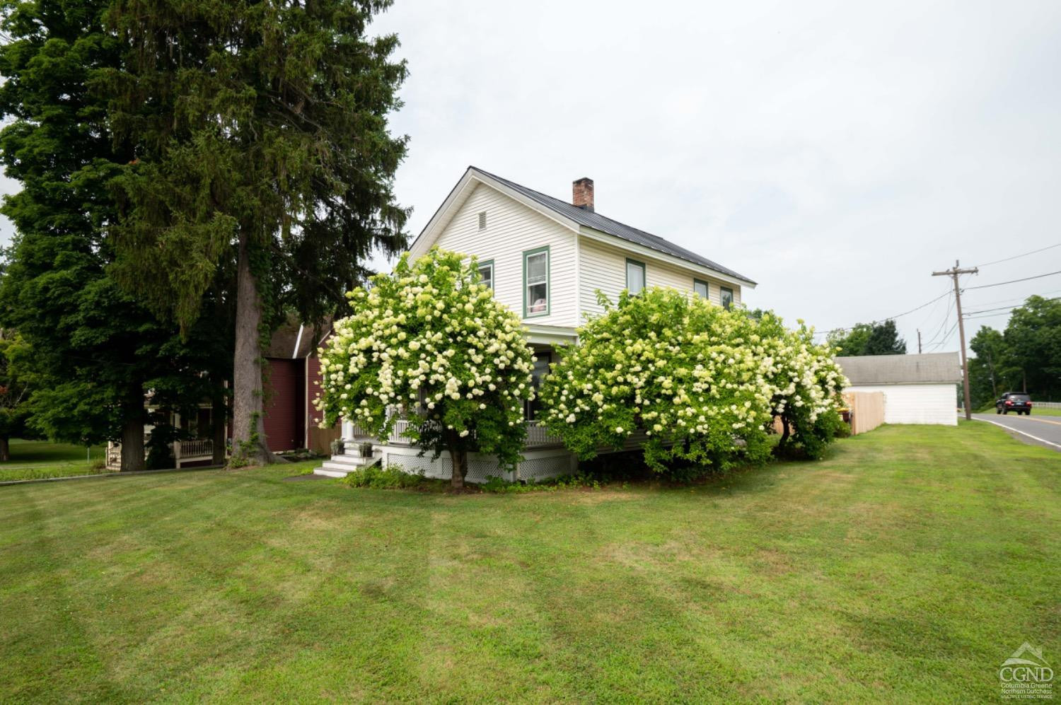 5 Garage Place Road Ghent, NY 12075 - Photo 36 of 41 a view of a house with backyard and garden
