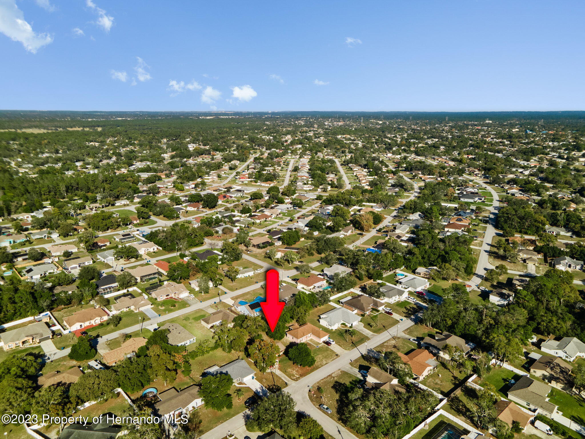 10479 Thornberry Drive Spring Hill, FL 34608 - Photo 42 of 44 a view of city and green space