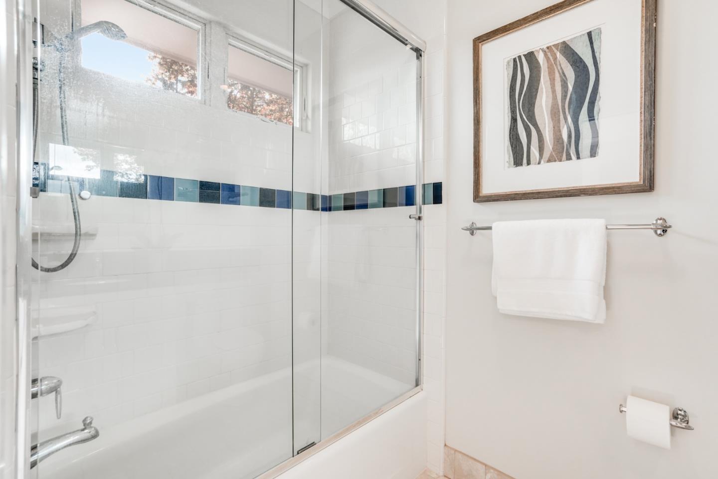 196 Merritt Road Los Altos, CA 94022 - Photo 36 of 46 a bathroom with a shower