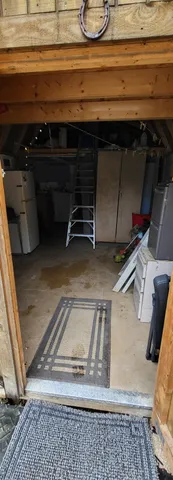 a view of water heater room