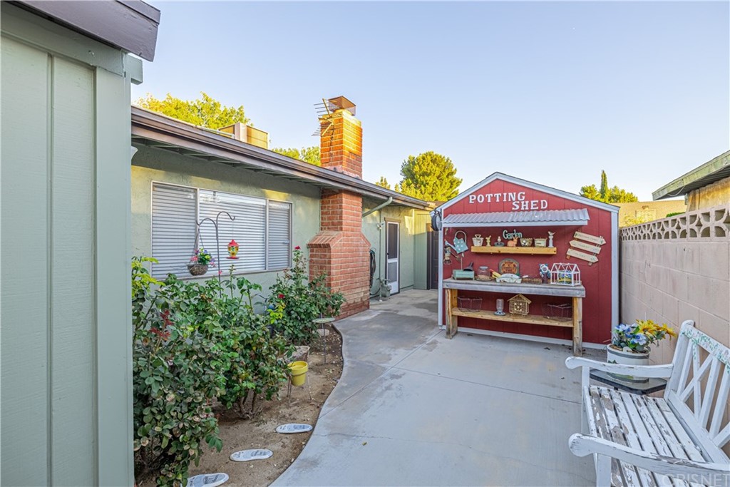2701 West Ave J4 Lancaster, CA 93536 - Photo 39 of 46 a front view of a house with balcony and furniture