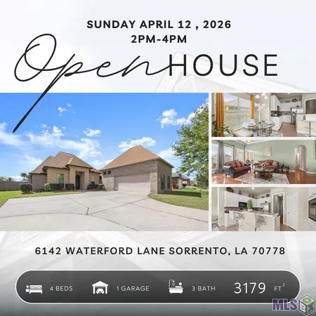$375,000 | 6142 Waterford Lane, Sorrento, LA 70778