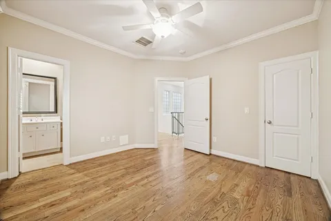 wooden floor in an empty room