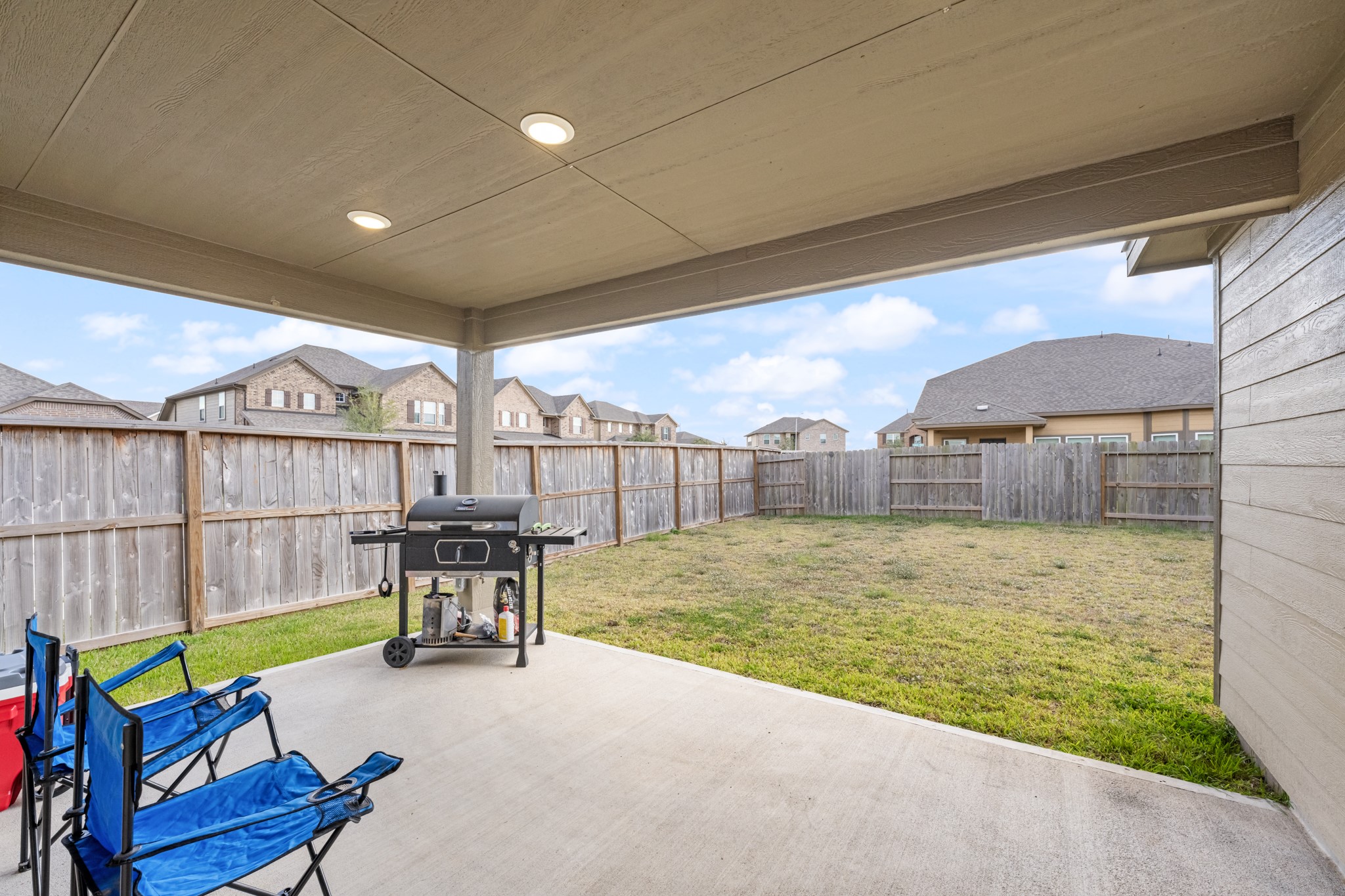 1326 Taft Pt Lane Rosharon, TX 77583 - Photo 34 of 39 a view of an outdoor space and porch