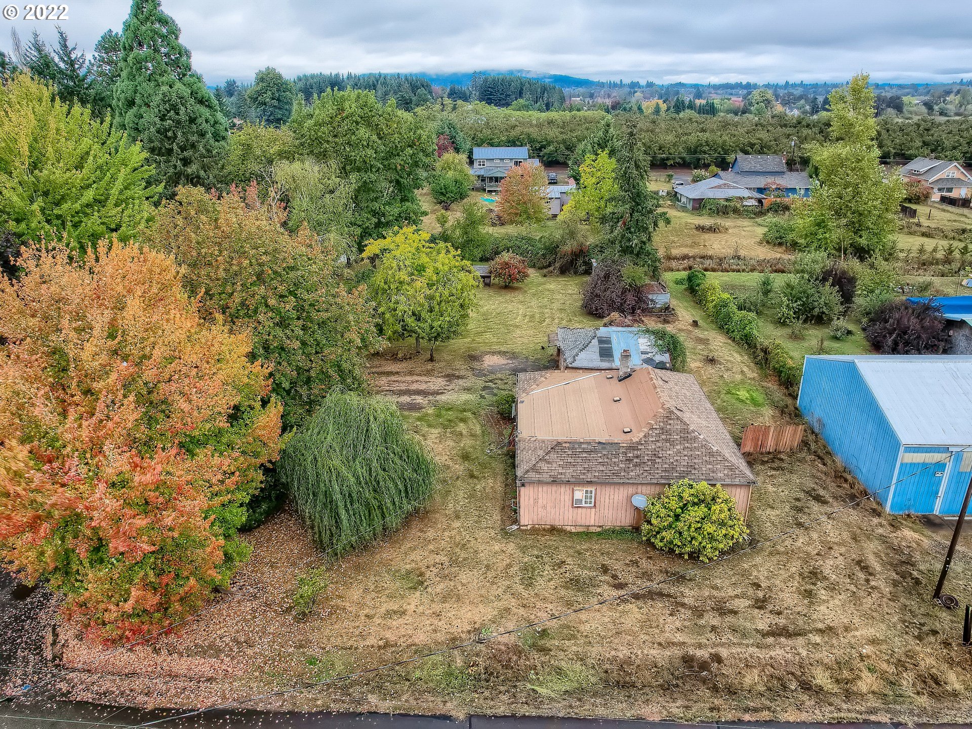 3982 Southwest Stephens Street Forest Grove, OR 97116 - Photo 3 of 16 an aerial view of a house with a yard