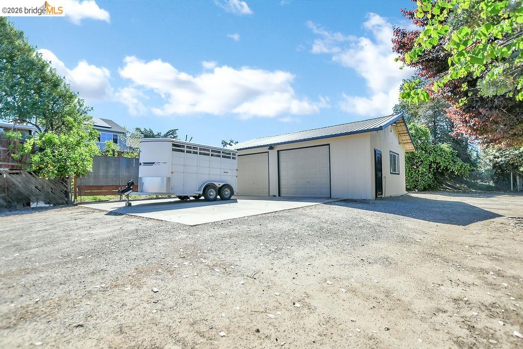 4190 Brown Road Oakley, CA 94561 - Photo 32 of 33 View of detached garage