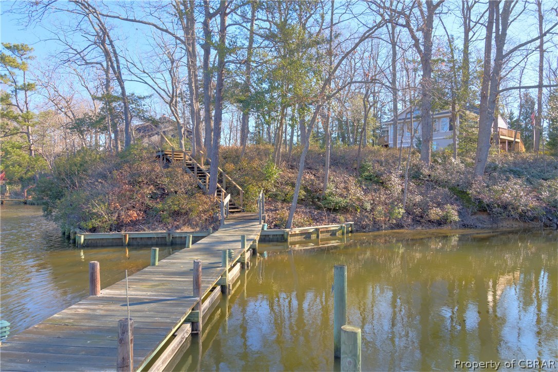 273 Cove Colony Road Lancaster, VA 22503 - Photo 11 of 46 a view of a lake with houses