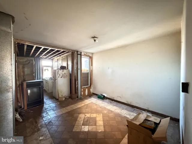 a view of empty room