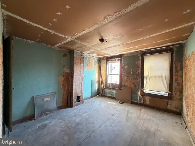 a view of a room with window