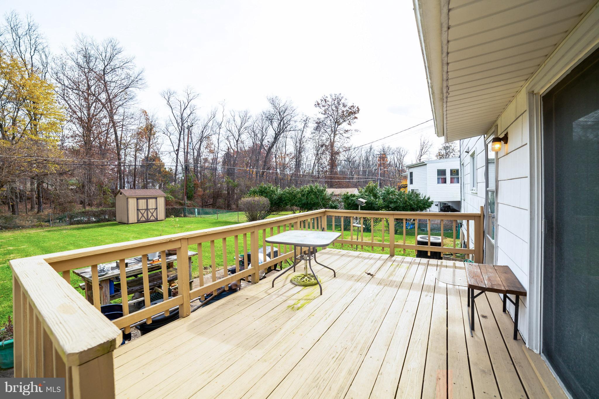 3903 Carthage Road Randallstown, MD 21133 - Photo 4 of 24 a view of swimming pool with lounge chair and dinning table under an umbrella