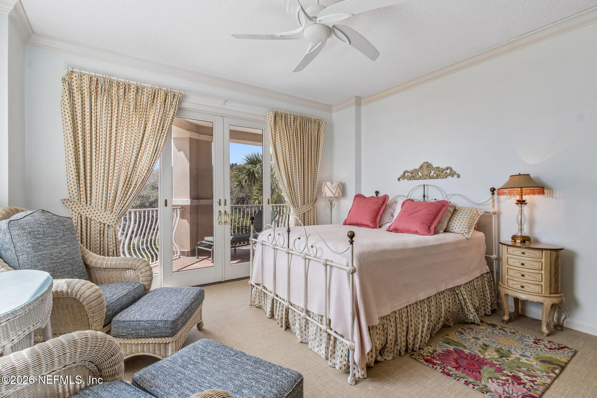 404 Beachside Place Fernandina Beach, FL 32034 - Photo 21 of 96 a bedroom with a bed couch and a window