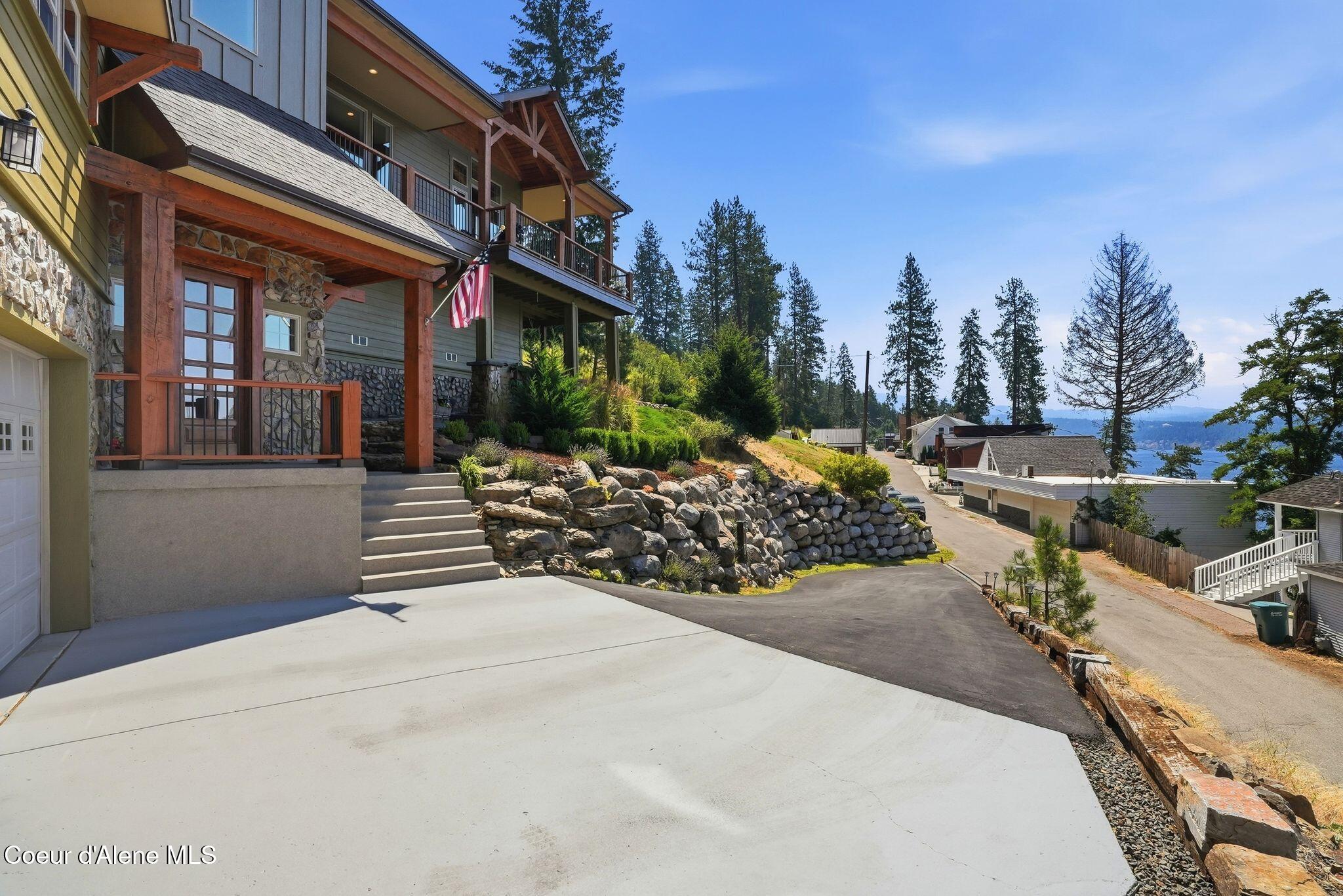 2212 South Silver Beach Road Coeur D'Alene, ID 83814 - Photo 105 of 112 View from Driveway to Silver Beach Rd