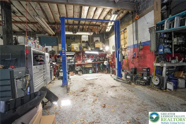 a view of a storage room with a lot of stuff