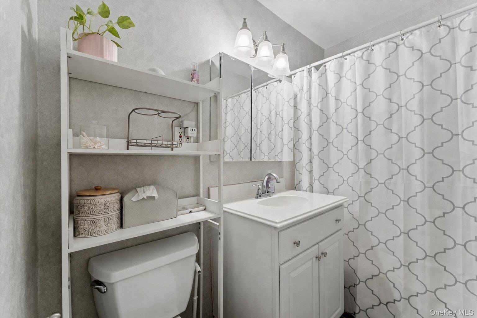 323 Hicksville Road, Unit 4 Bethpage, NY 11714 - Photo 9 of 17 a bathroom with a sink and a mirror