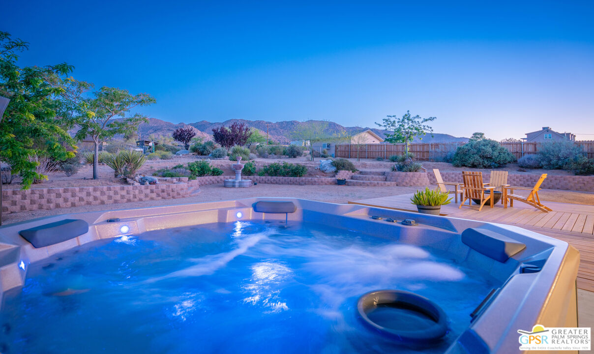 7514 Sunset Road Joshua Tree, CA 92252 - Photo 6 of 69 a view of a swimming pool with a patio
