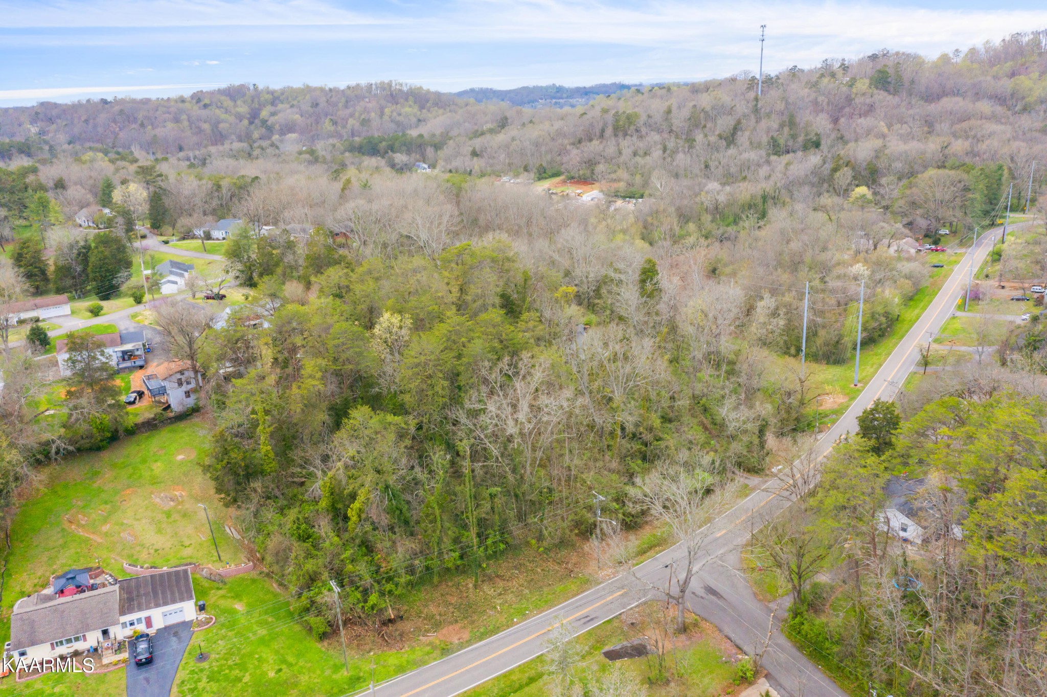 303 Stone Road Knoxville, TN 37920 - Photo 10 of 13 an aerial view of residential houses with outdoor space and trees