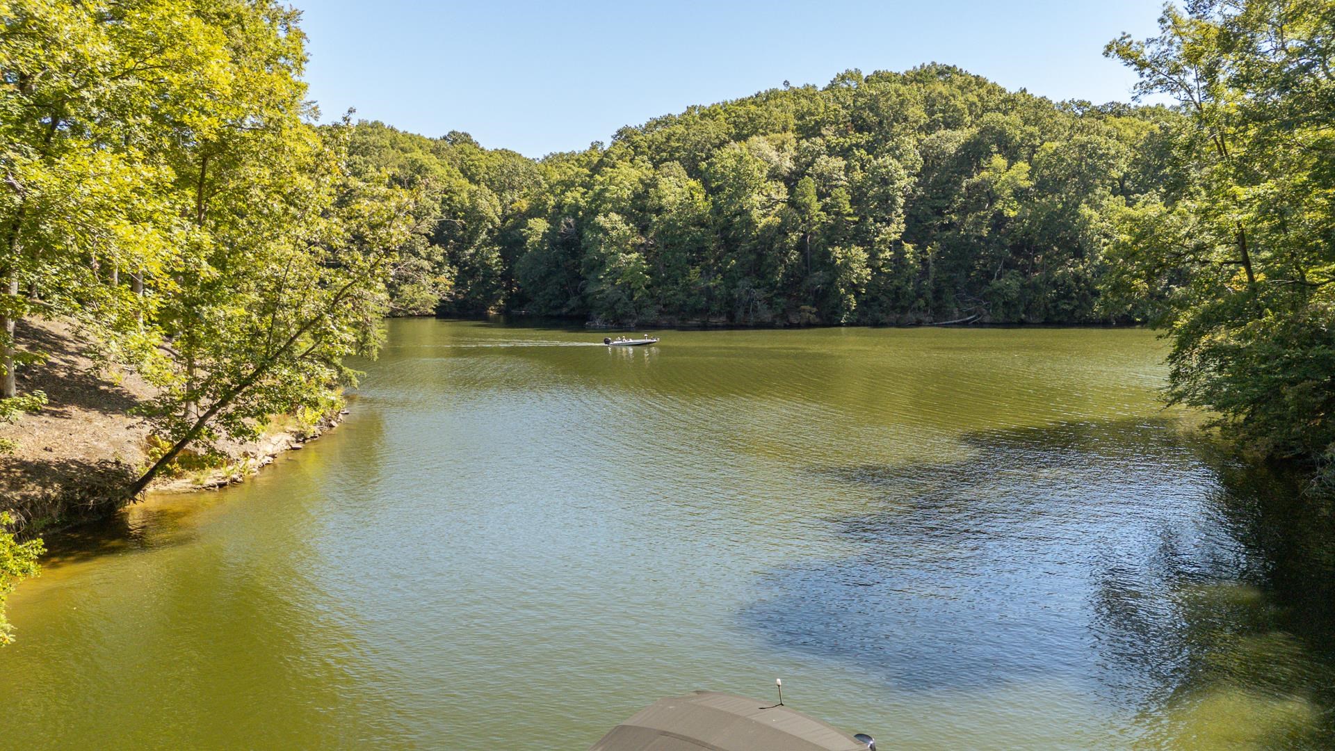 120 Pier Point Savannah, TN 38372 - Photo 36 of 38 Water view with a heavily wooded area