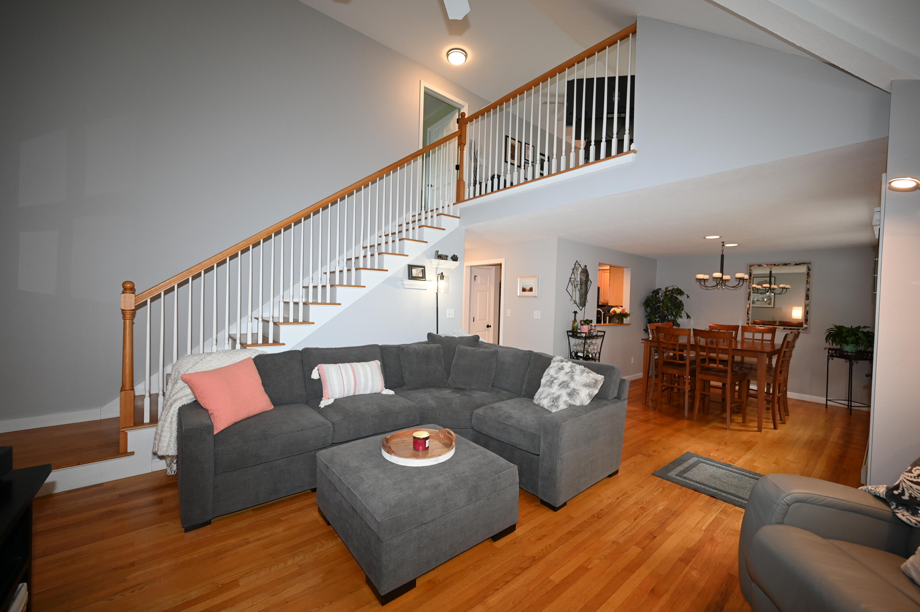 60 Shadagee Road, Unit 18 Saco, ME 04072 - Photo 26 of 39 Open Living room with vaulted ceilings