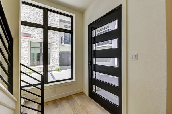 a view of an entryway