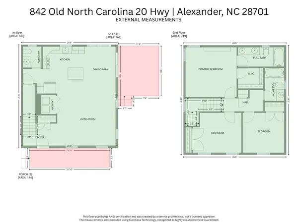 $415,000 | 842 Old NC 20 Highway, Alexander, NC 28701