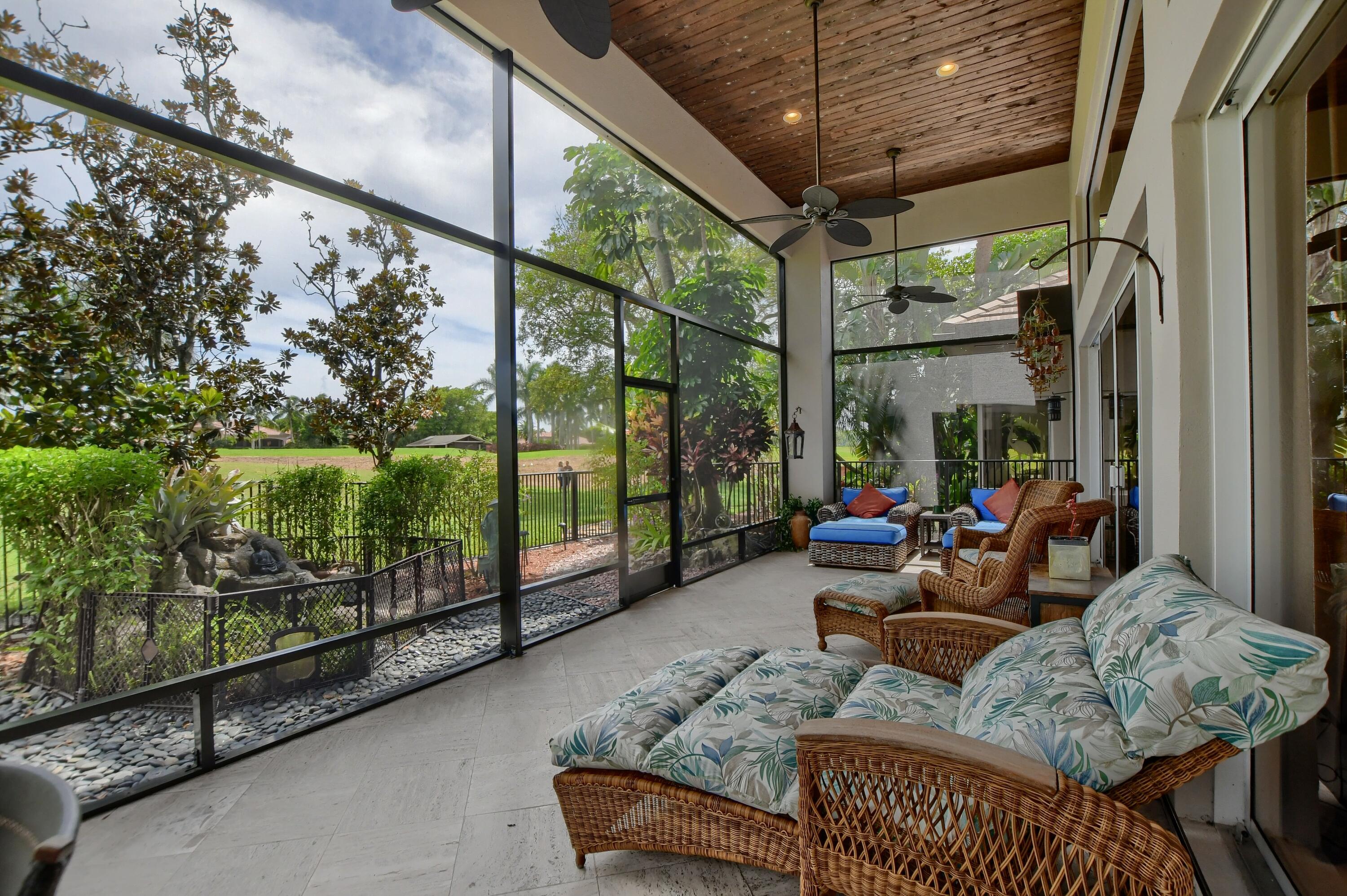 6187 Northwest 24th Terrace Boca Raton, FL 33496 - Photo 16 of 58 Screened-in Lanai