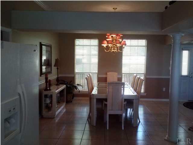1498 Chemstrand Road Cantonment, FL 32533 - Photo 19 of 23 ANOTHER VIEW FROM KITCHEN TO FORMAL DINING ROOM