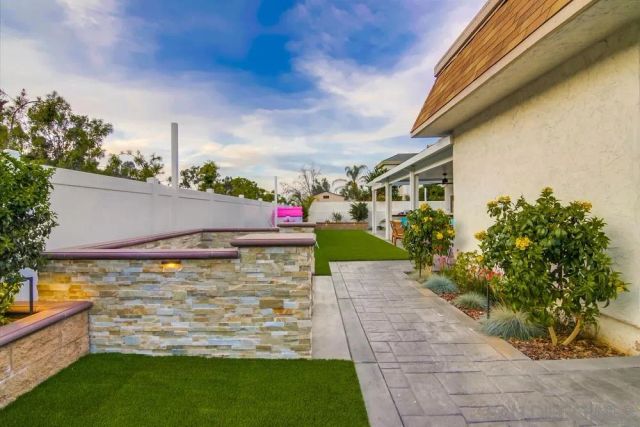 a view of outdoor space and yard