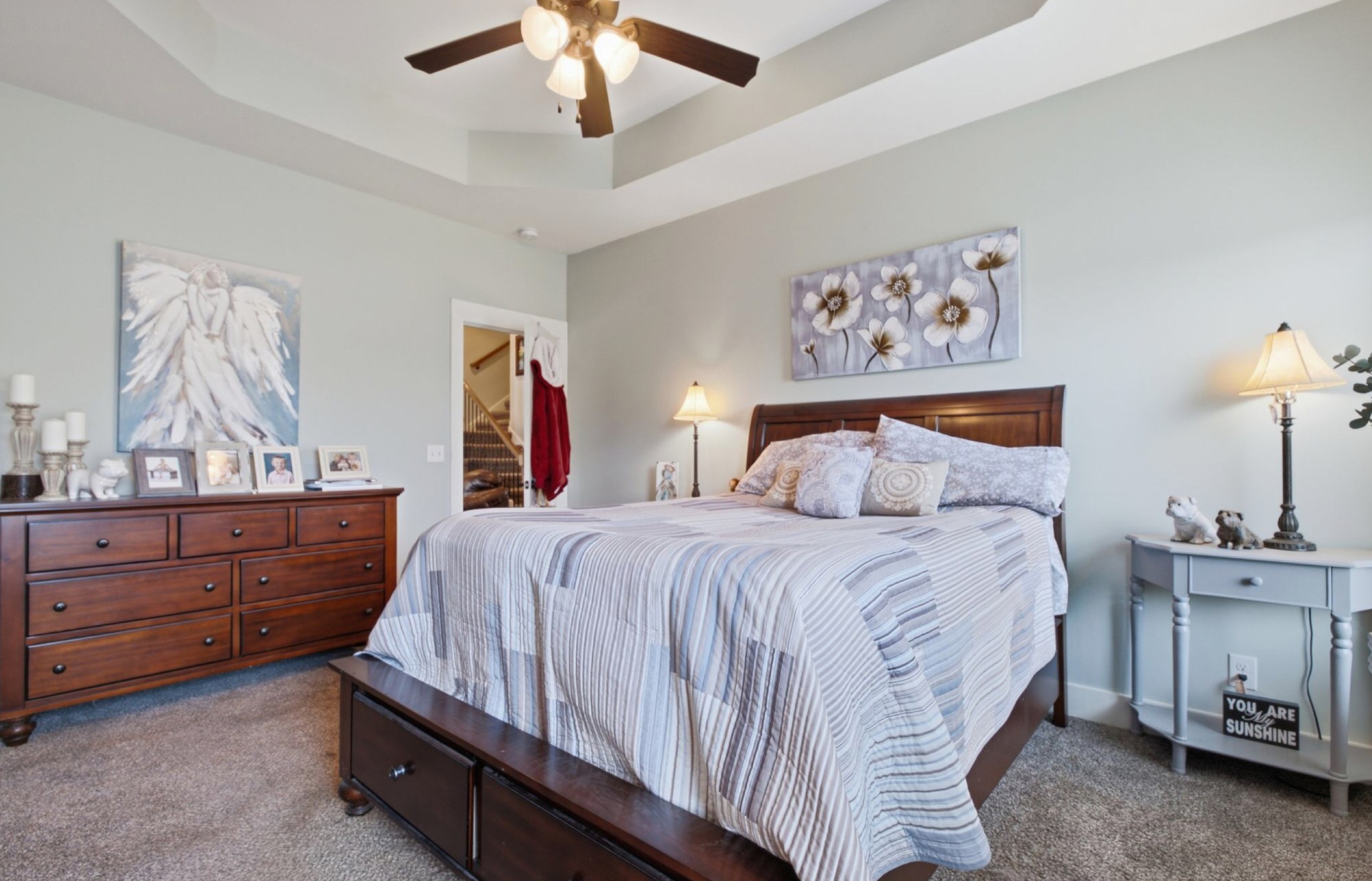 174 Fieldstone Lane Springfield, TN 37172 - Photo 13 of 32 a bed room with a bed and a dresser