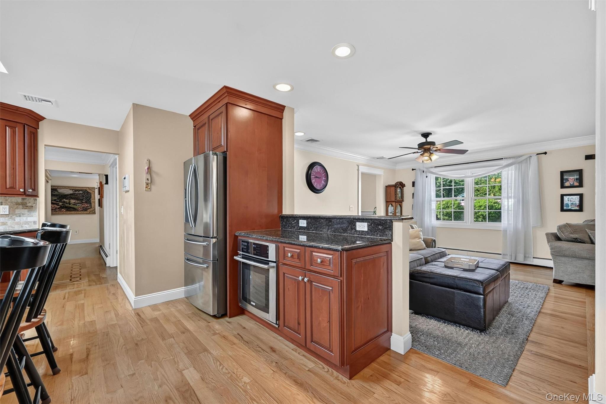 5 Hedges Road Warwick, NY 10990 - Photo 15 of 48 The kitchen opens directly to the family room, creating an effortless flow for everyday living, entertaining, and staying connected while cooking or hosting.