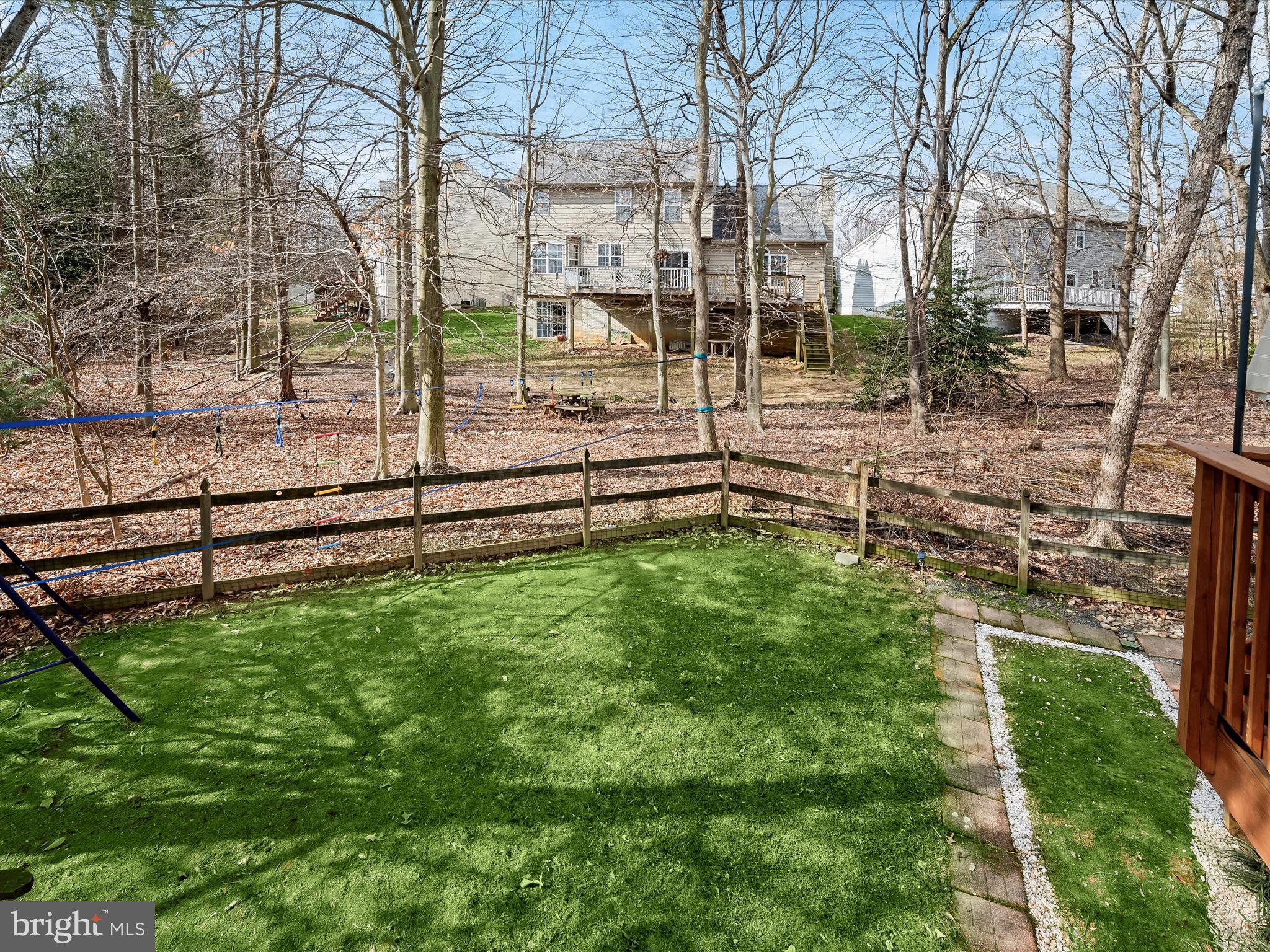 2333 Golden Chapel Road Odenton, MD 21113 - Photo 51 of 62 a view of a yard with wooden fence