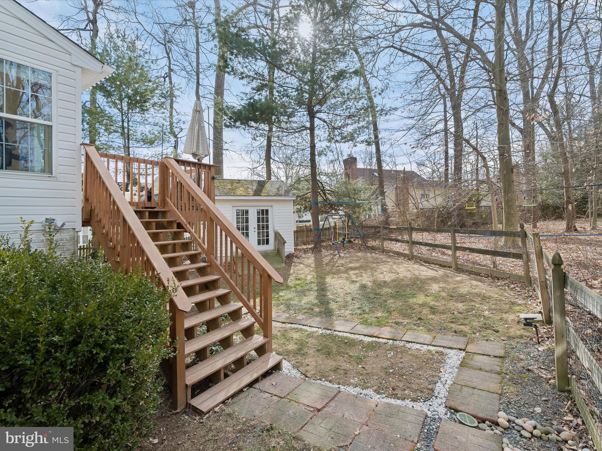 2333 Golden Chapel Road Odenton, MD 21113 - Photo 52 of 62 a view of a yard with swimming pool and sitting area
