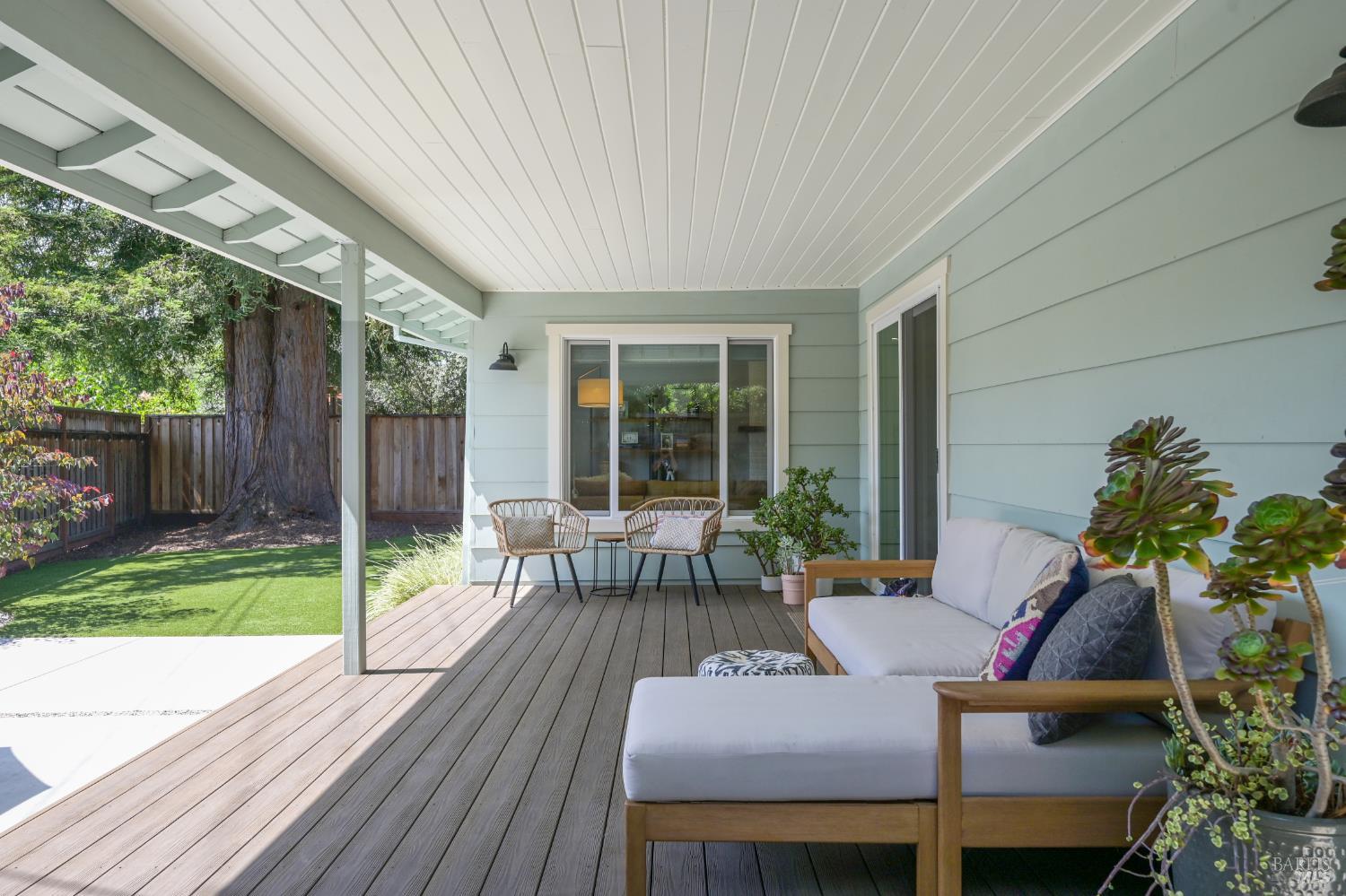 2009 Hidden Valley Drive Santa Rosa, CA 95404 - Photo 23 of 26 a balcony with furniture and wooden floor