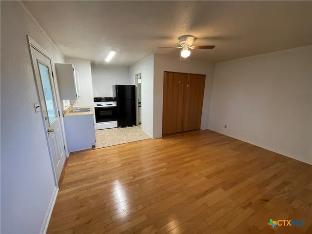 a utility room with a washer and dryer