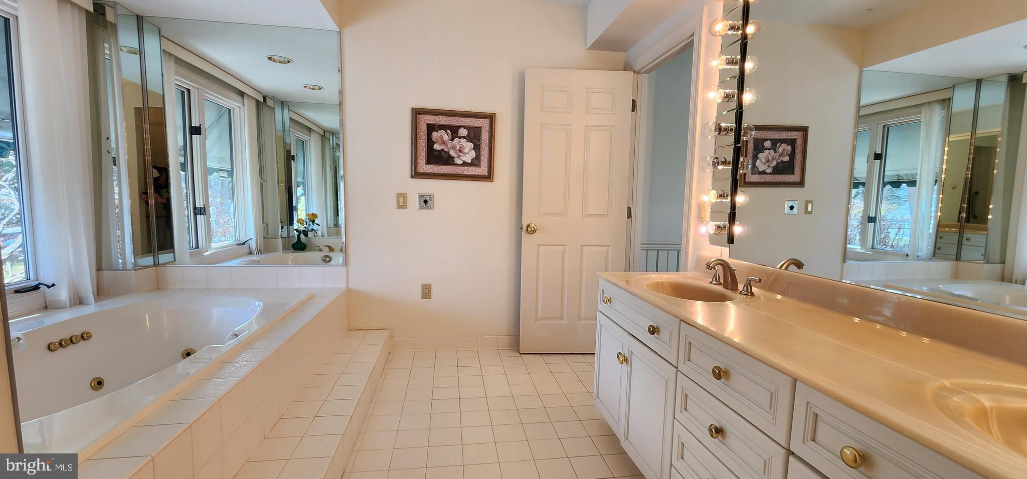 4069 West Tilden Road Harrisburg, PA 17110 - Photo 23 of 56 a spacious bathroom with a tub sink and mirror