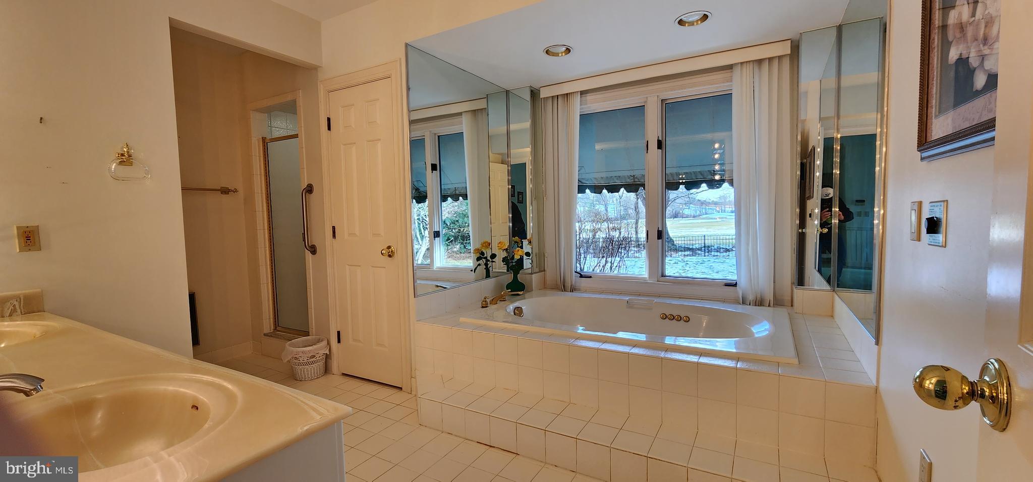 4069 West Tilden Road Harrisburg, PA 17110 - Photo 24 of 56 a bathroom with a tub sink and mirror