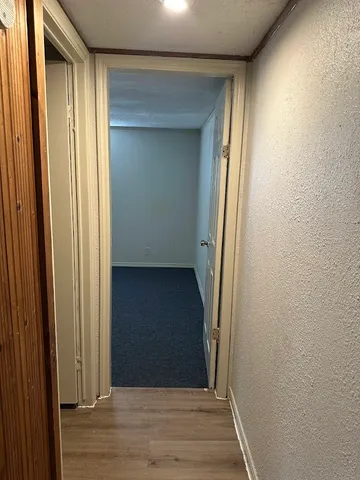 a view of front door