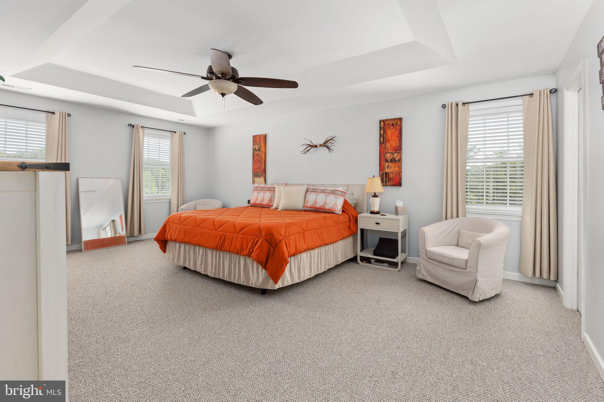 22088 Landora Bridge Road Ruther Glen, VA 22546 - Photo 56 of 122 Spacious bedroom with vibrant accents.