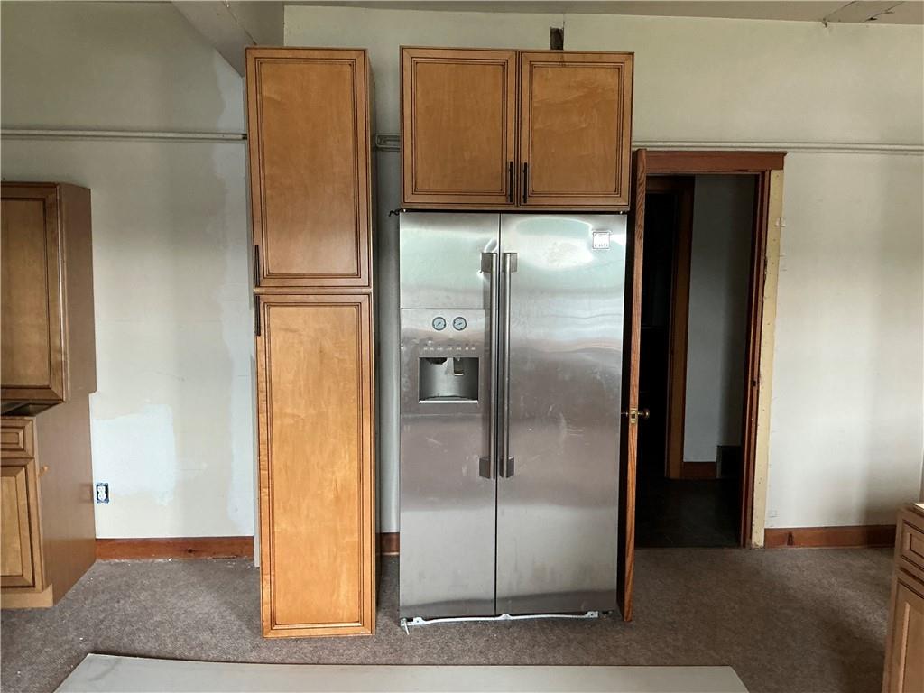 2158 Mercer Road Fredonia, PA 16124 - Photo 39 of 46 Second floor, unfinished kitchen with additional cupboards