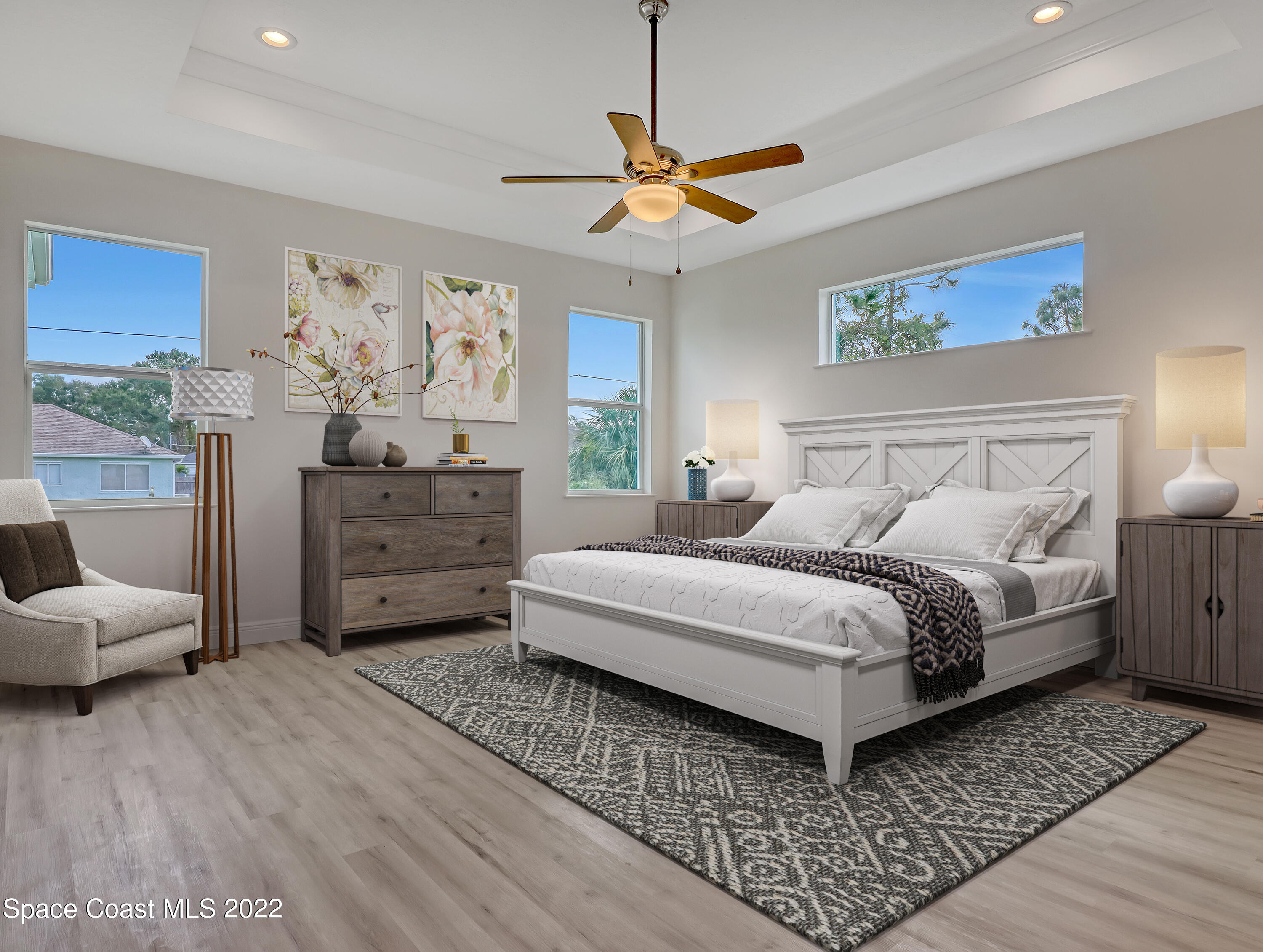 585 Degroodt Road Southwest Palm Bay, FL 32908 - Photo 3 of 40 Master Bedroom