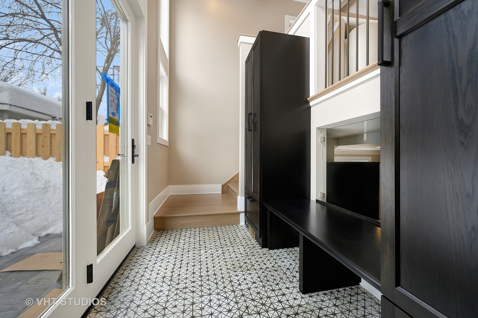 3712 North Marshfield Avenue Chicago, IL 60613 - Photo 20 of 21 a bathroom with a glass door shower