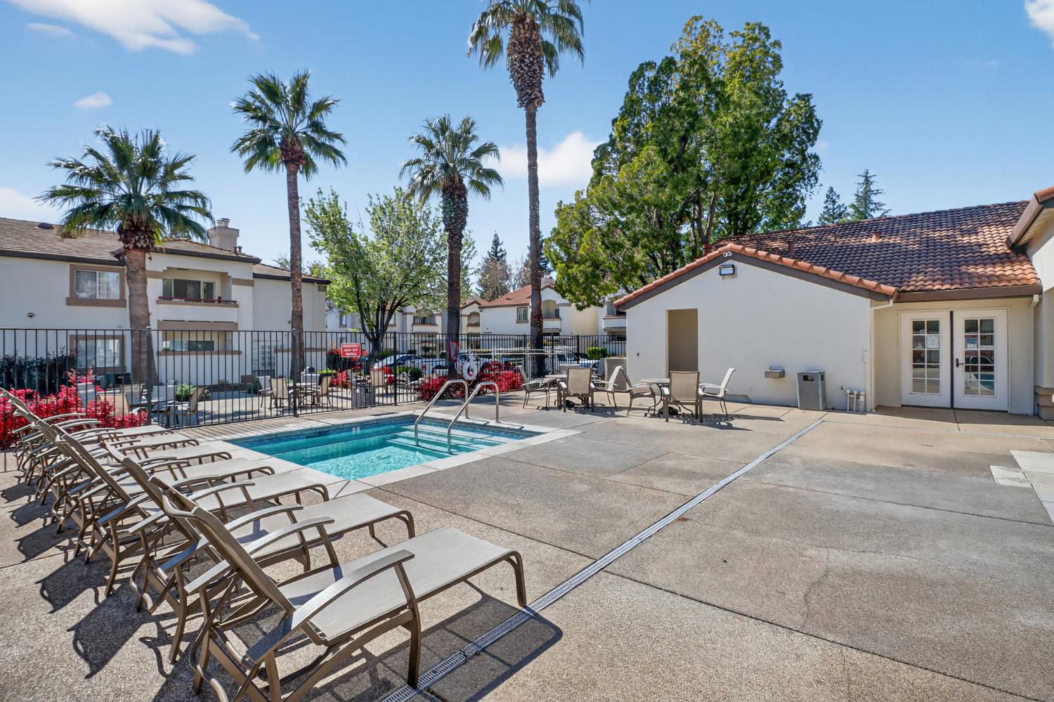 8020 Walerga Road, Unit 1009 Antelope, CA 95843 - Photo 35 of 39 Backside of clubhouse- pool and spa
