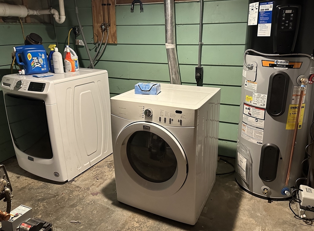 35 Princeton Street Gardner, MA 01440 - Photo 22 of 23 a utility room with dryer and washer