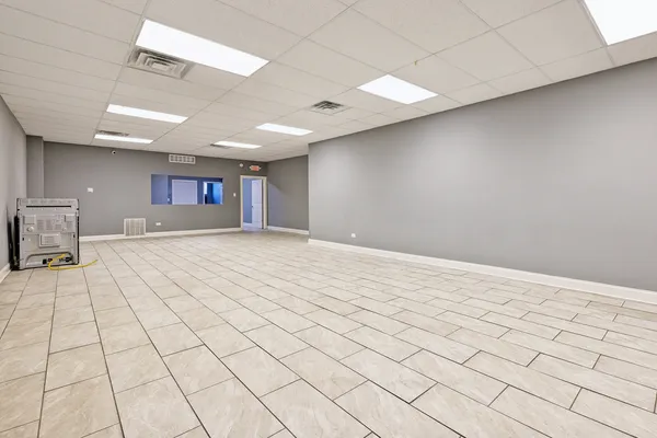 a big room with natural light
